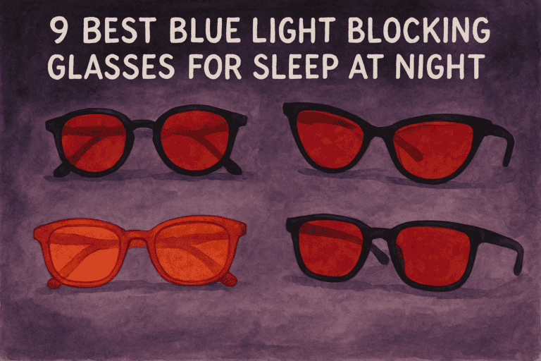 9 Best Blue Light Blocking Glasses for Sleep at Night (2026)