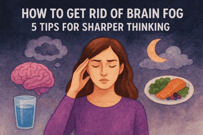 How To Get Rid Of Brain Fog: 5 Tips For Sharper Thinking