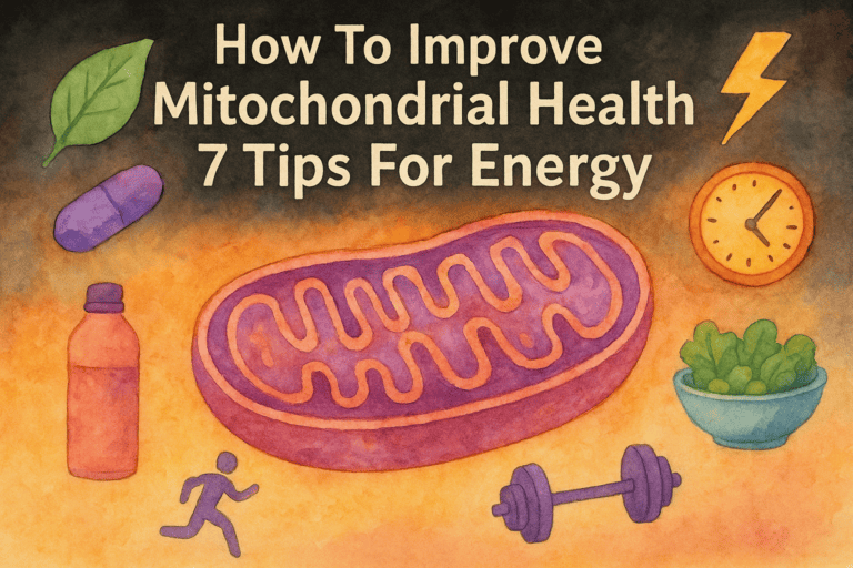 How To Improve Mitochondrial Health: 7 Tips For Energy